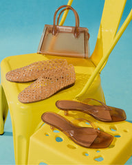 GROVE RHINESTONES FLAT & PEACH BAG BUNDLE